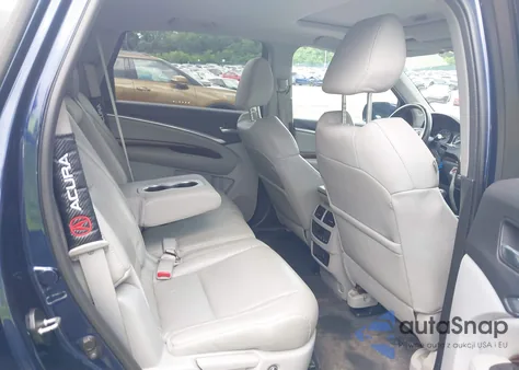 2014 Acura Mdx Technology Package z USA, uszkodzony, nr VIN 5FRYD4H44EB004677